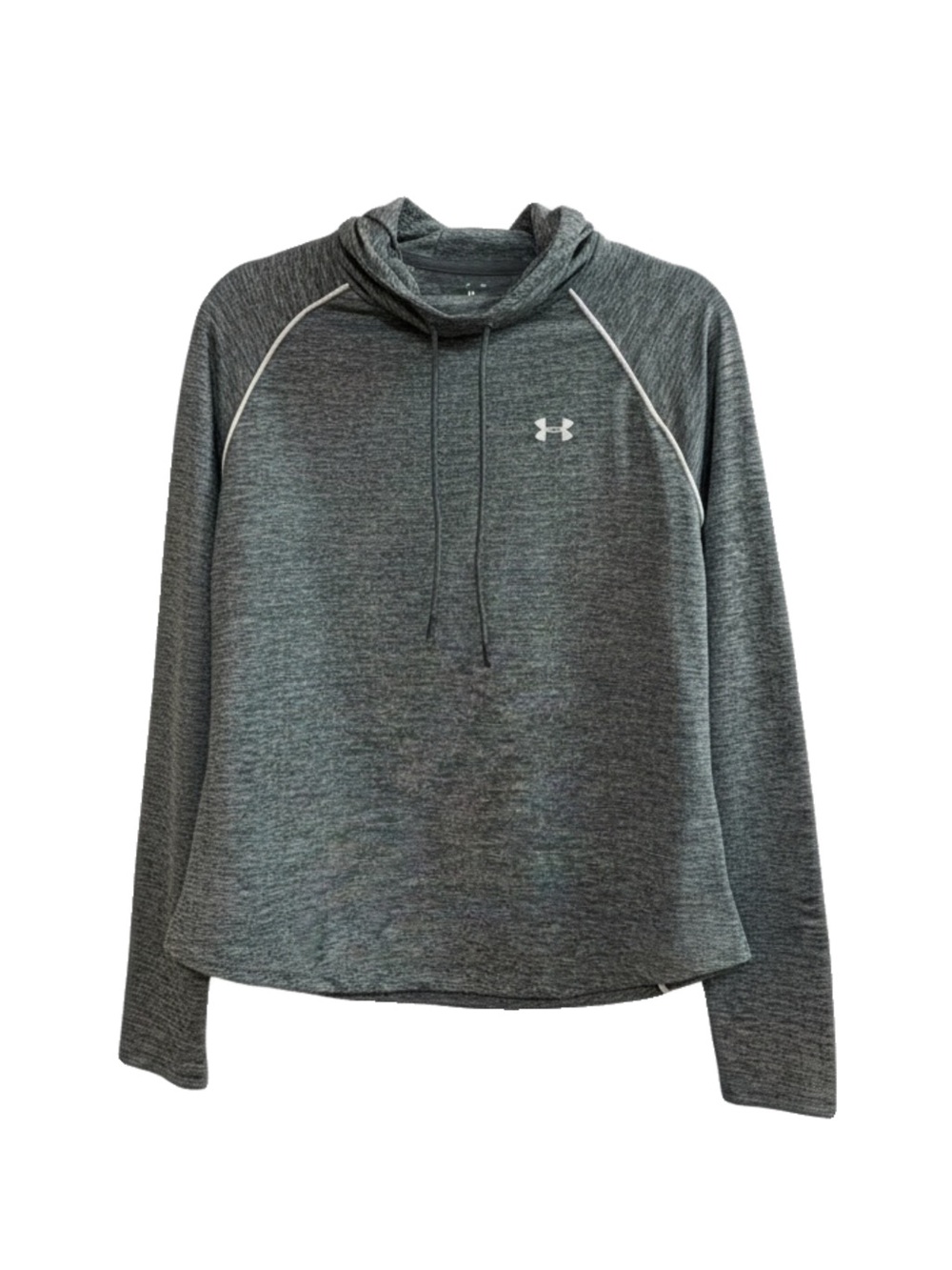 Under Armour Women's Heather Gray Pullover Cowl Hoodie